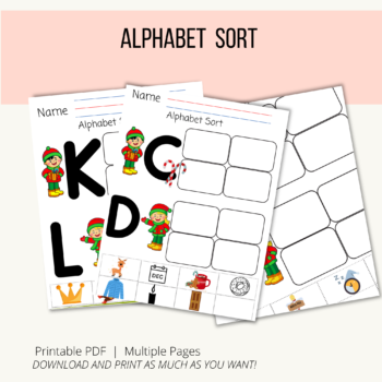 Alphabet Sort Printable