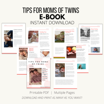 Tips for Moms of Newborn Twins E-Book