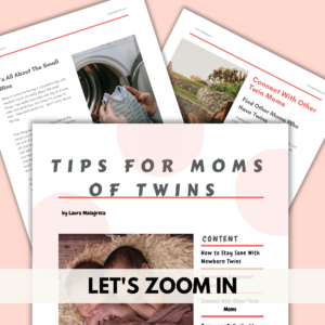Tips for Moms of Newborn Twins E-Book - Image 2