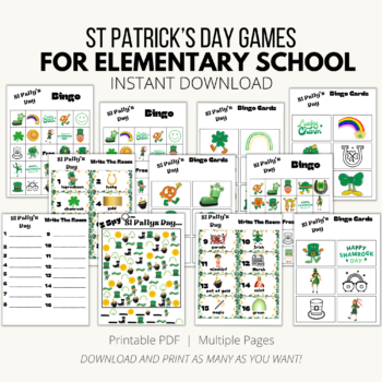 St Patricks Day Games for Elementary School
