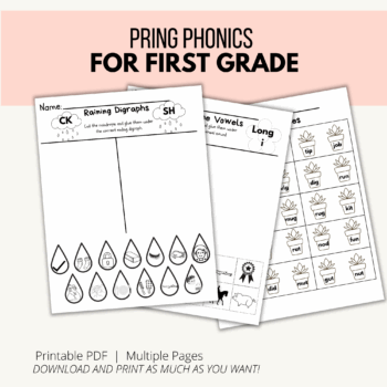 Spring Phonics Early Elementary