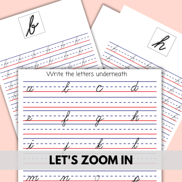 Lower Case Cursive Handwriting - It's a Chaotic Life